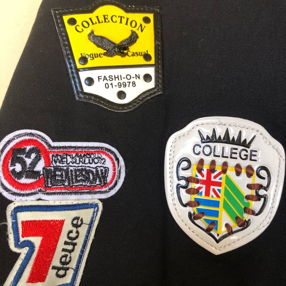 Patch Black Jacket - image 4